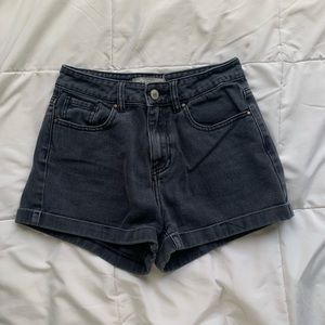 PacSun Mom Shorts - Faded Black